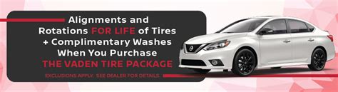 Tire Shop | Buy New Tires Online | Vaden Nissan of Statesboro, GA