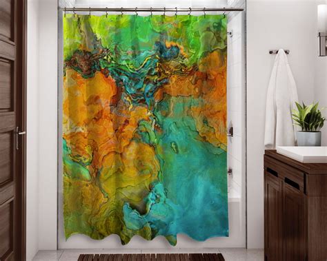 Abstract Art Shower Curtains – Abstract Art Home