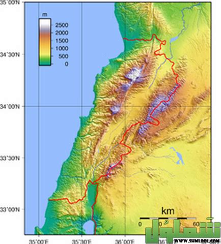 أجمل صور خريطة لبنان كاملة بالتفاصيل 2023 – تريندات 2023