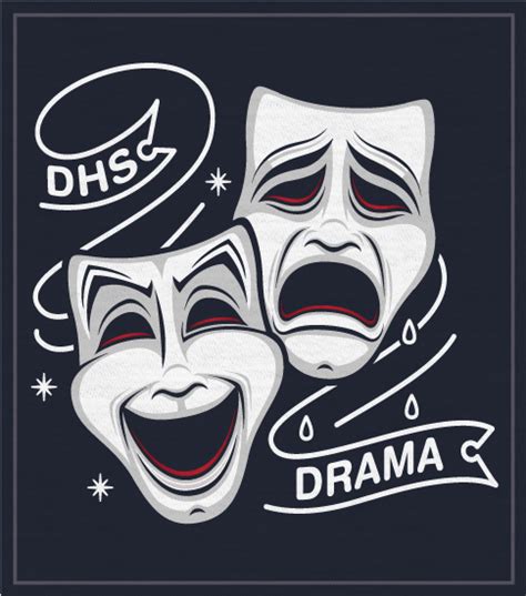 5703 Theater and Drama Shirt with Masks | High School Shirts | Drama shirts, Drama club ideas ...