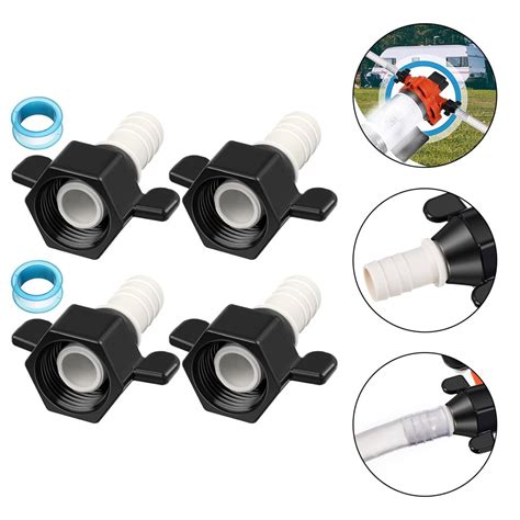 4Xstraight Swivel Rv Water Pump Fittings 1/2 Pex Fittings for Water Pump Filters - Walmart.com