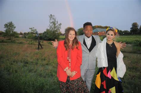 Drew Barrymore summons a rainbow at Hamptons 'Pride prom'