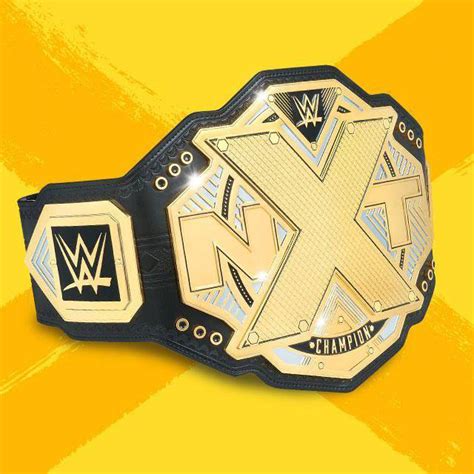 WWE NXT Championship Replica Title Belt | FighterXFashion.com