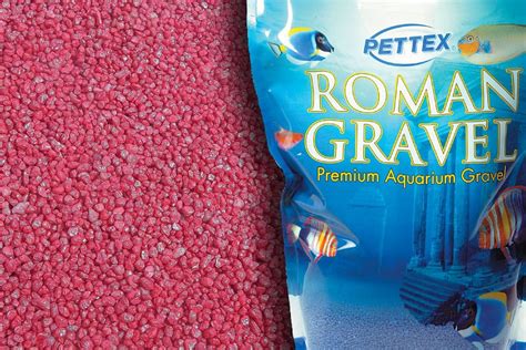 Aquatic Rosso Red Aquarium Gravel 4.4lb - aquariumH2o.com