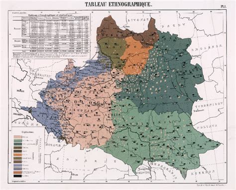 1863 Ethnographic Map of Partitioned Poland | Map, Amazing maps, Historical maps