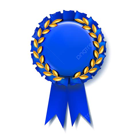 Award Clip Art Blue