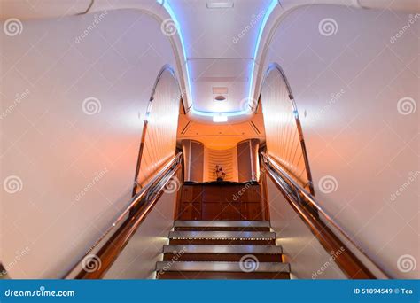 Aircraft interior stock image. Image of civil, modern - 51894549