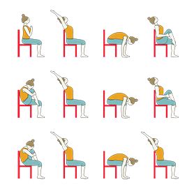 Chair Yoga For Senior Citizens: Chair Yoga For Back Pain | Tummee.com