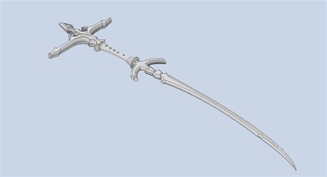 STL file Arknights - Surtr Sword・3D printer model to download・Cults