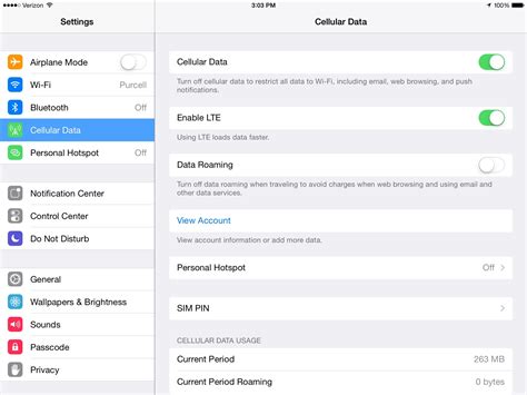 How to Use Personal Hotspot on iPad Air and iPad mini