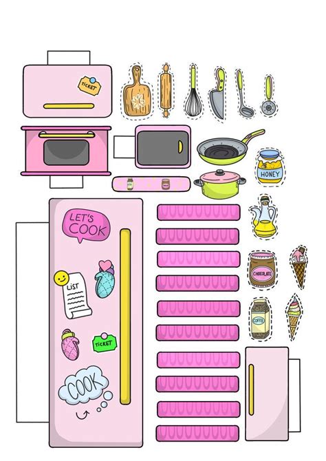 NEW HOUSE FOR YOUR DOLL IN THE ALBUM / PRINT AND PLAY clipart printable ...