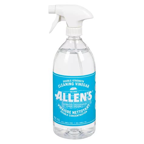 Allen's 950mL Double Strength Cleaning Vinegar Spray | The Home Depot ...