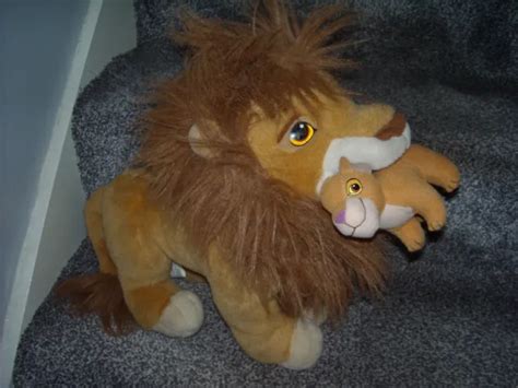 DISNEY STORE LION King Mustafa cuddly Plush & McDonald's Simba £2.99 - PicClick UK