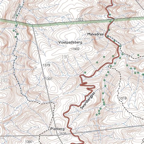 3322AC CANGO CAVES map by Chief Directorate: National Geo-spatial Information | Avenza Maps