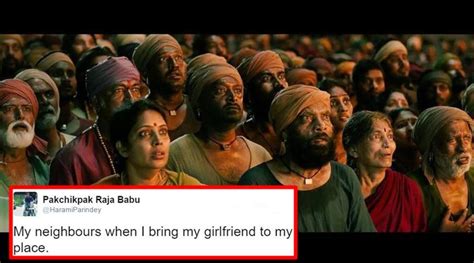 Twitteratis Exchanges Hilarious Memes On This Scene From Baahubali 2