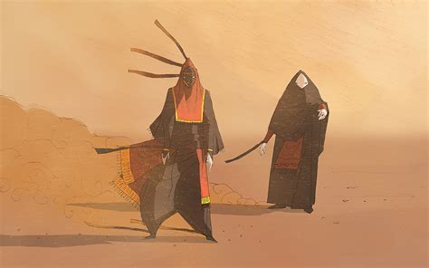 Artwork Masked Travelers | Journey | thatgamecompany | Cook and Becker