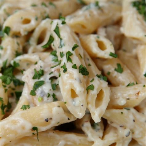 Easy Chicken Alfredo Penne Recipe by Tasty