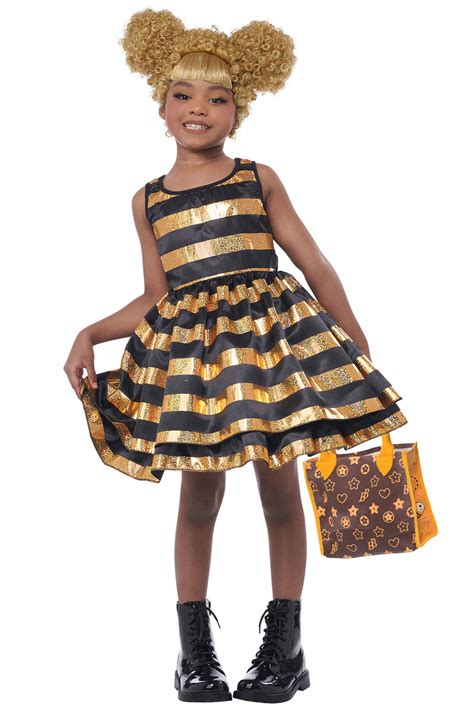 Mini LOL Surprise Queen Bee Costume - Black/Yellow | Fashion Nova, Kids Costumes | Fashion Nova