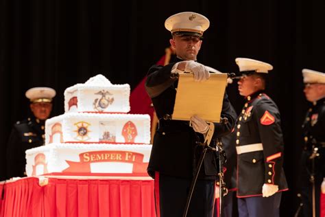 DVIDS - Images - 248th Marine Corps Birthday Cake Cutting Ceremony ...