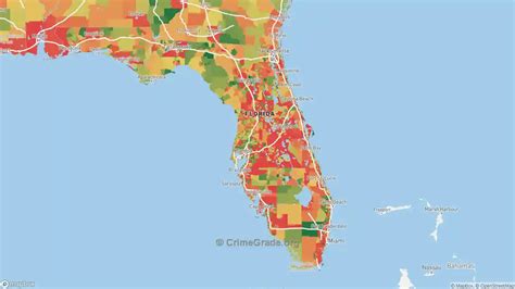 The Safest and Most Dangerous Places in Florida: Crime Maps and Statistics | CrimeGrade.org