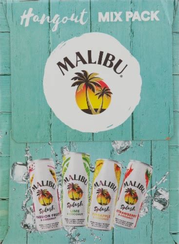 Malibu Splash Hangout Mix Variety Pack, 8 cans / 12 fl oz - Fry’s Food Stores