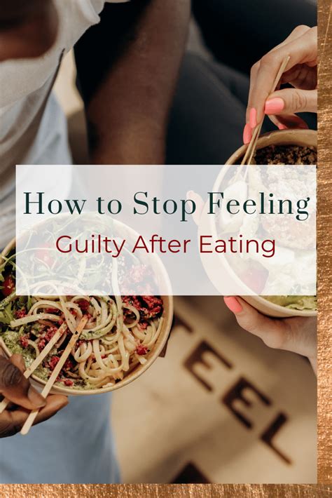 Why do I feel guilty after eating? 4 tools to stop the food guilt