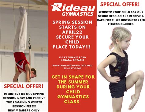 SPECIAL OFFER | Rideau Gymnastics