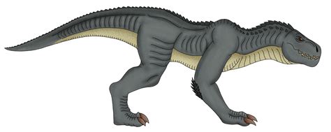 Quadrupedal theropod from 65 by KingGiganoto5 on DeviantArt