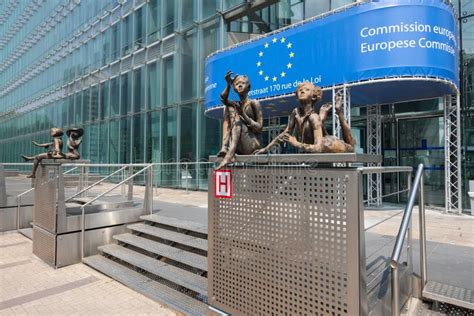 European Commission Building in Brussels Editorial Stock Photo - Image ...