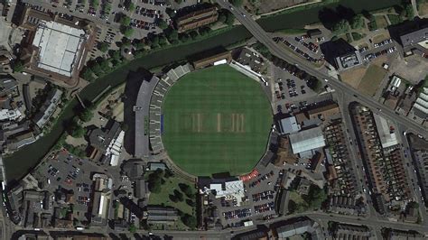 The many shapes of England’s cricket stadiums