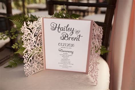 Cricut Wedding Invitations