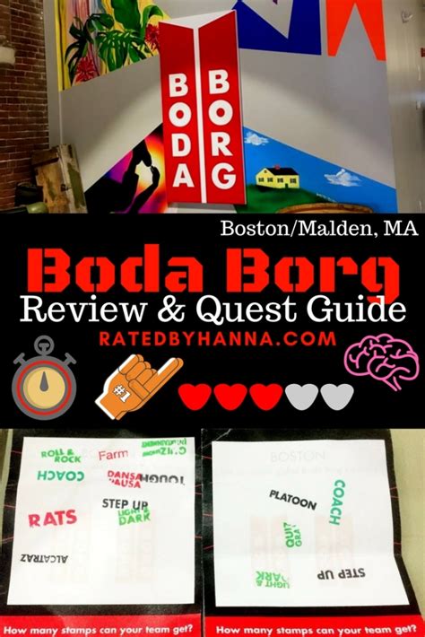 Boda Borg Boston Review & Quest Guide – Rated by Hanna