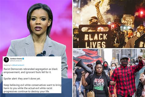 Candace Owens slams 'racist Democrats' for exploiting Black Lives Matter to 'destroy lives ...