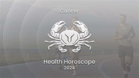 Cancer Yearly Health Horoscope 2024