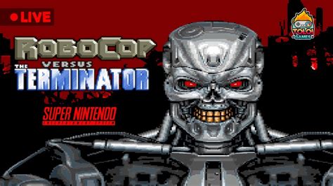 RETROLIVE - Robocop versus The Terminator [SNES] - YouTube