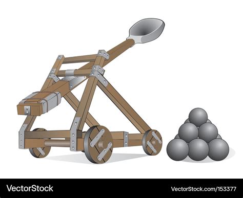 Catapult Royalty Free Vector Image - VectorStock