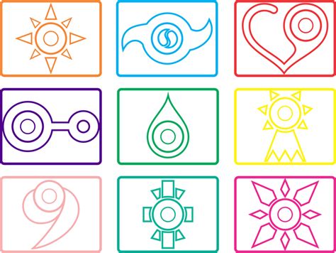 Digimon's Crests by Lucas-18 on DeviantArt