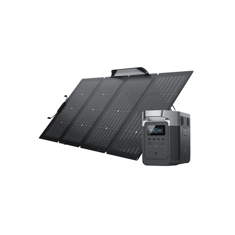 EcoFlow DELTA + 220W Portable Solar Panel - Delta 1000 / 1 220W Solar Panel - EcoFlow Power Systems