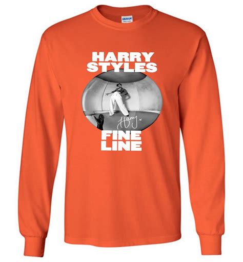 Harry Styles Fine Line Album Signature Long Sleeve T-shirt - Inktee Store