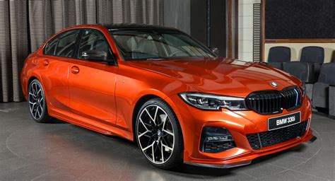 New BMW 330i M Sport Rocks Sunset Orange Exterior With M Performance Upgrades | Carscoops