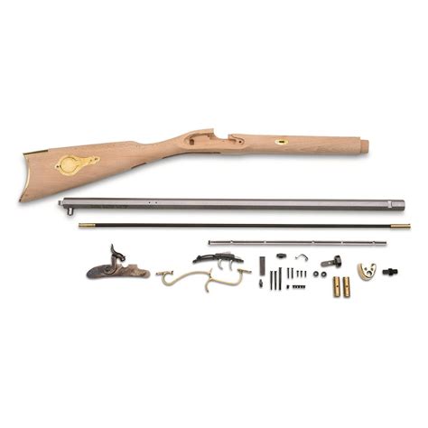 Traditions Build It Yourself .50 Caliber St. Louis Hawken Rifle Kit - 723107, Black Powder ...