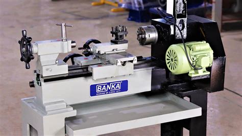 Banka 30 - MINI / BENCH / BABY LATHE MACHINE - 3 Feet For Tool Room / Hobby Purpose - Chhoti ...