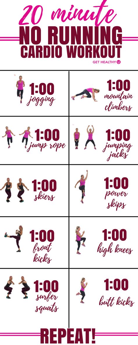 This Cardio And Weight Training Programme For Beginner - Cardio Workout Routine