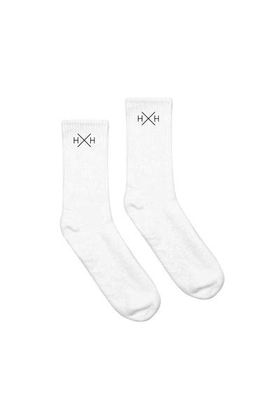 Cavinder Twins: Signature White Socks – Fanjoy