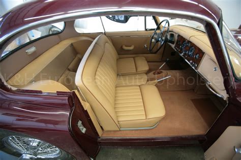 Gallery: Jaguar XK150 FHC Biscuit Interior – K&H European Auto Upholstery