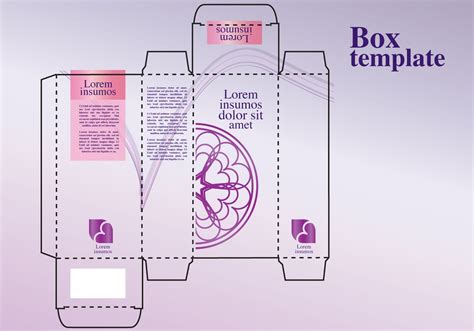 Descargar Diseño de la caja del perfume gratis | Perfume box, Box ...