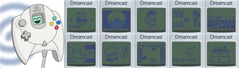 SEGA-Dreamcast.com - VMU (Visual Memory Unit - aka VMS) Mini Games, Apps