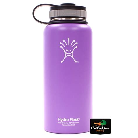 HYDRO FLASK 32OZ WIDE MOUTH INSULATED STAINLESS STEEL WATER BOTTLE ACAI ...