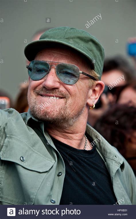 Bono Vox (U2) a Torino su semptember 2015 Foto stock - Alamy