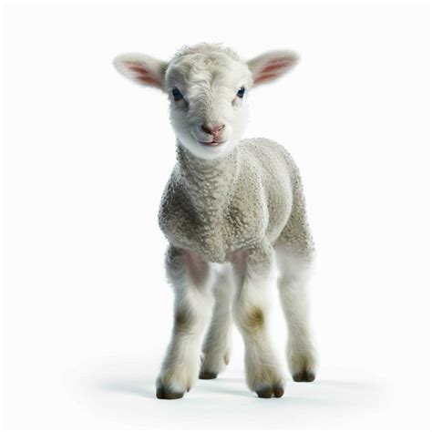 photo of Lamb with no background with white background 30672158 Stock ...